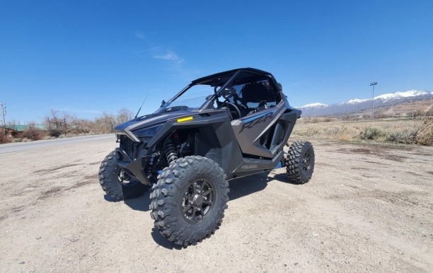 Rear Window – Polaris RZR Pro XP – 2 Door – Black